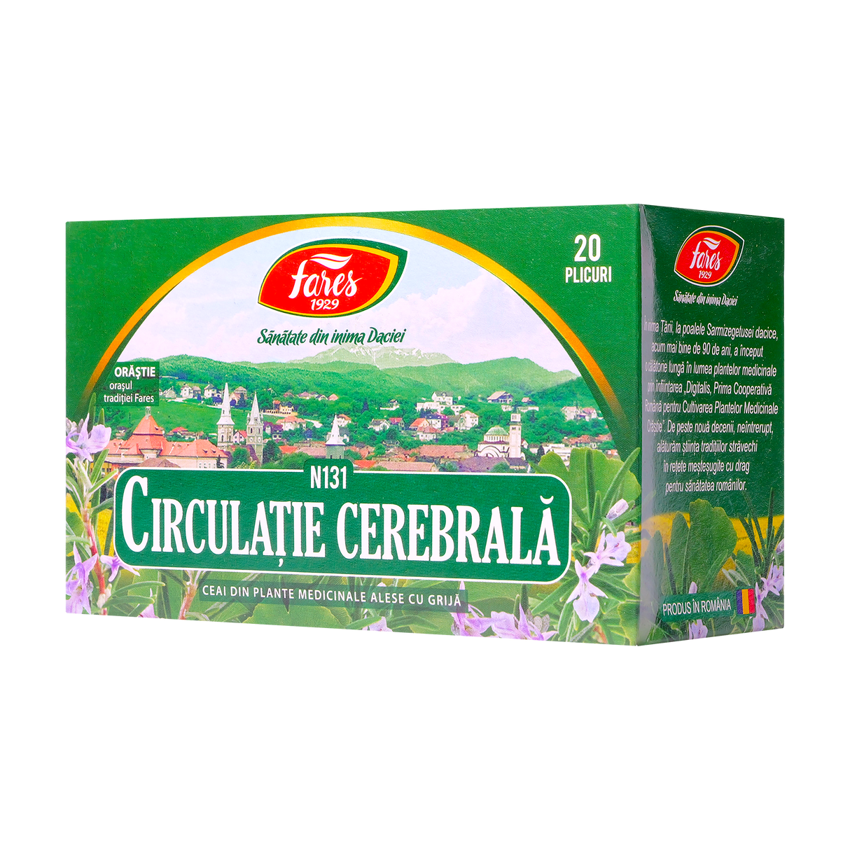 Ceai circulatie cerebrala 20 plicuri