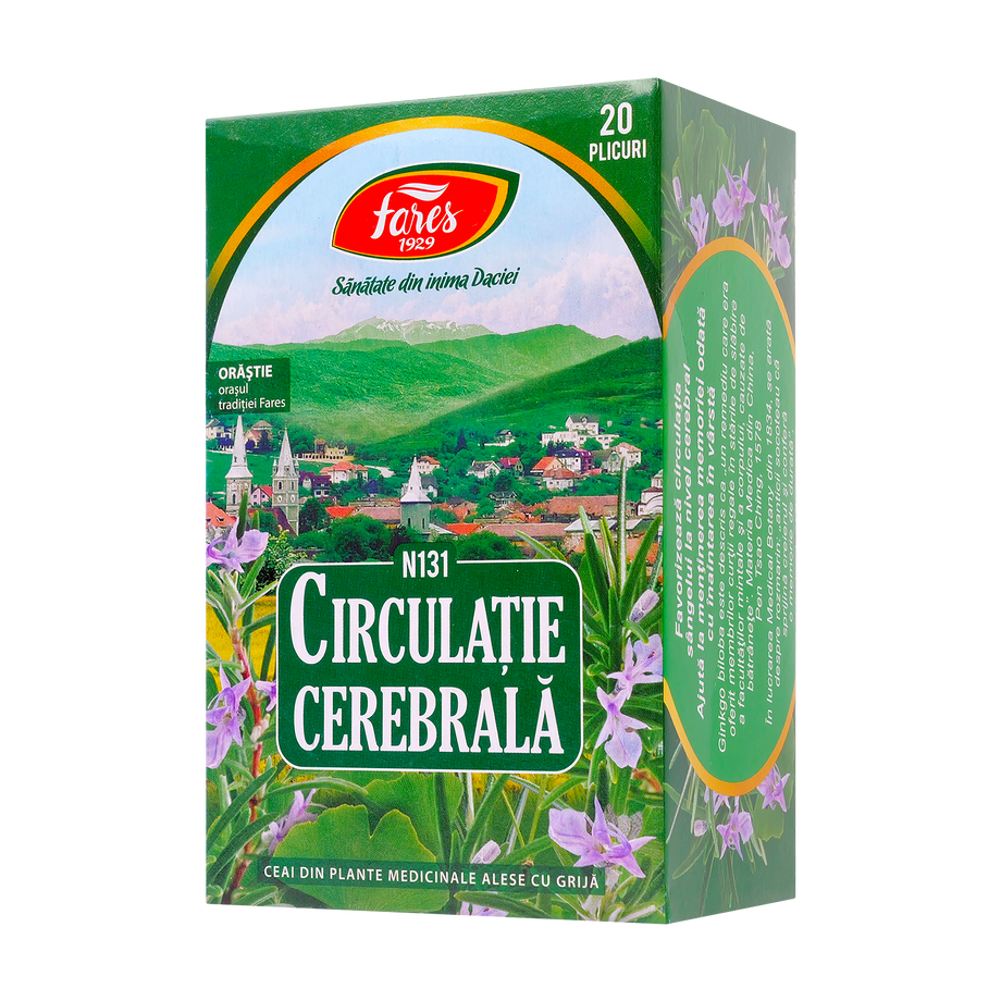 Ceai circulatie cerebrala 20 plicuri