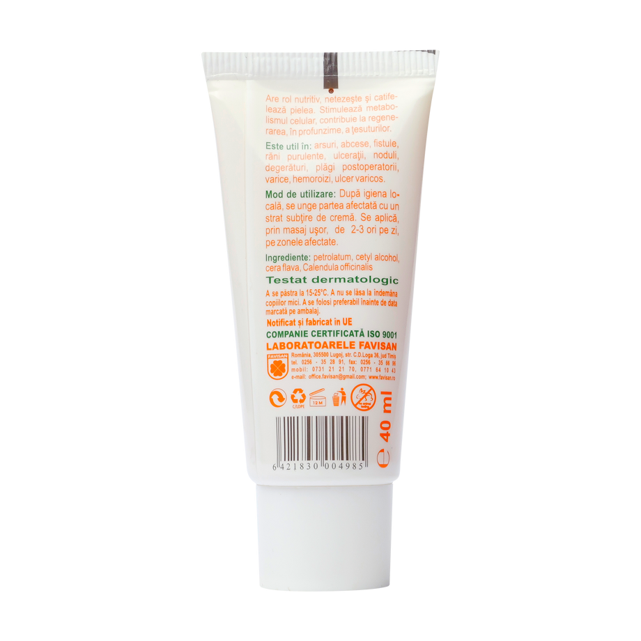 Unguent cu galbenele Favioptima 40 ml