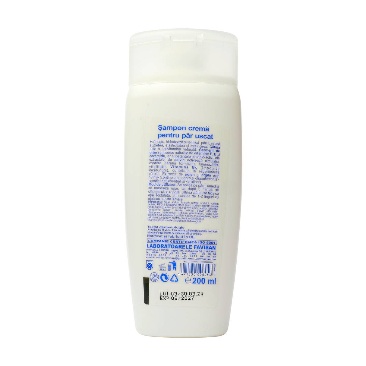 Sampon par uscat 200 ml