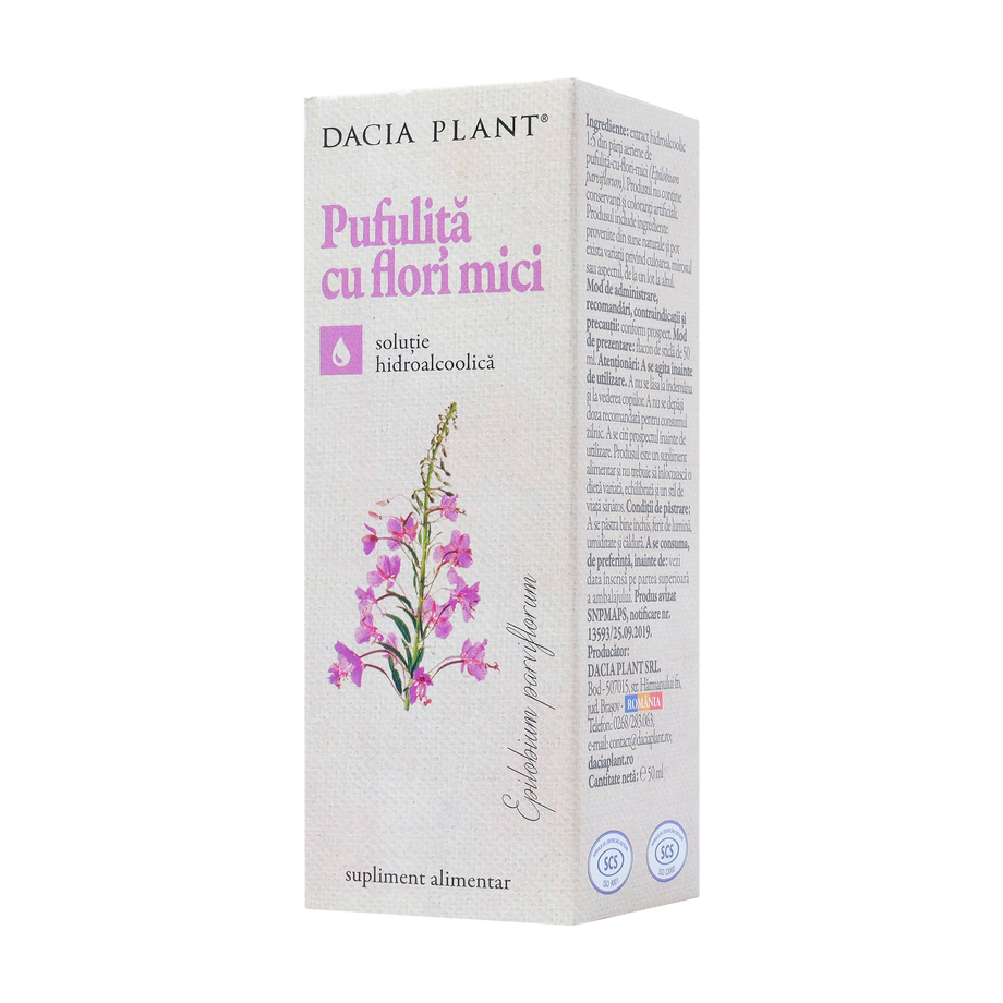 Tinctura pufulita cu flori mici 50 ml