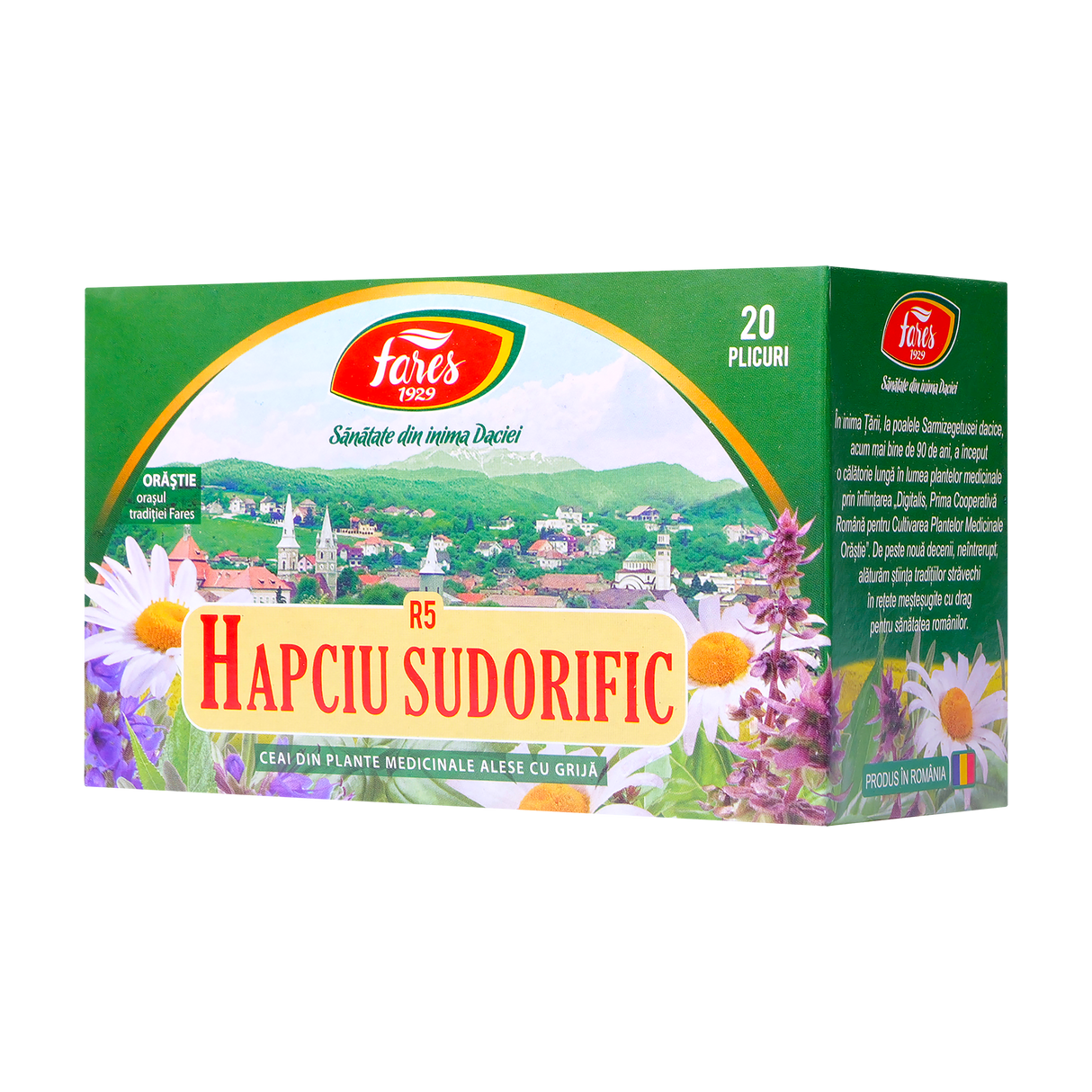 Ceai hapciu sudorific R5 20 plicuri