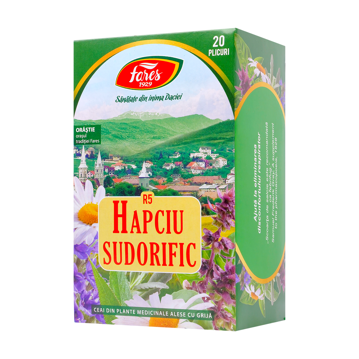 Ceai hapciu sudorific R5 20 plicuri