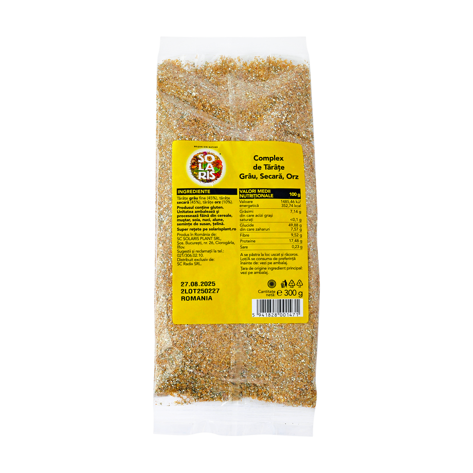 Complex tarate grau, orz, secara 300 g