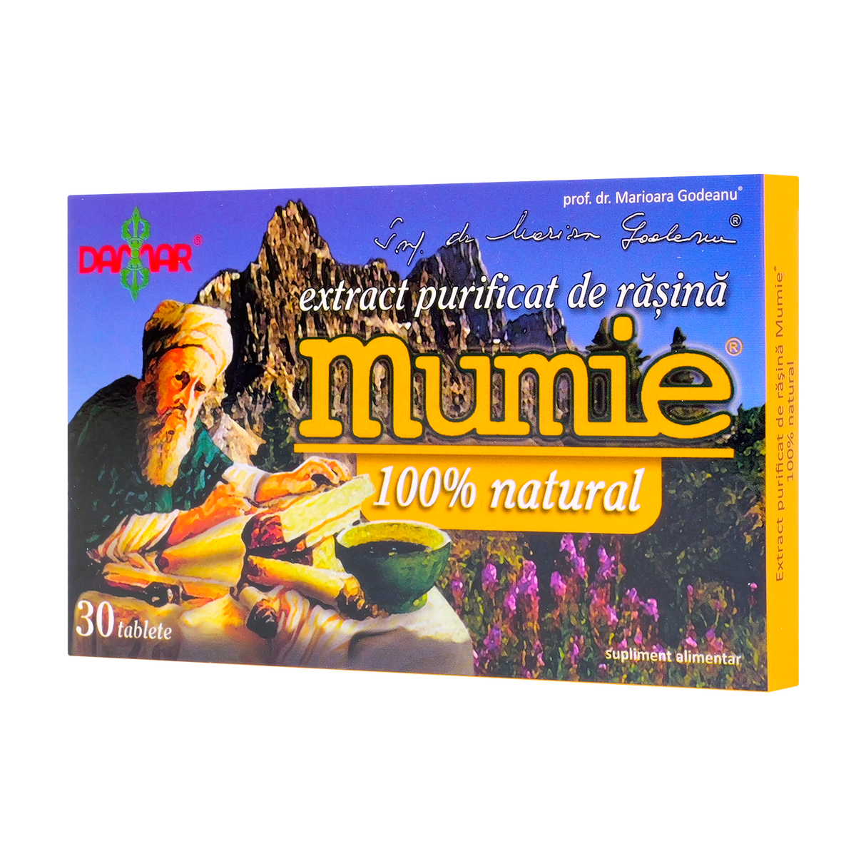 Extract purificat de rasina mumie 30 tablete