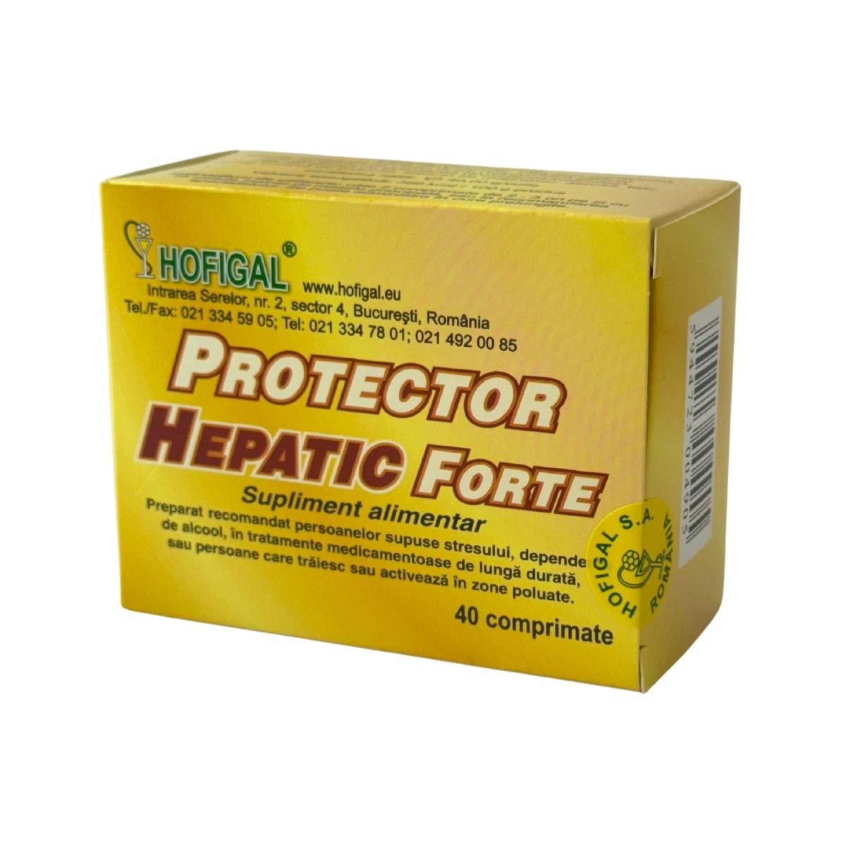 Protector hepatic forte 40 tablete
