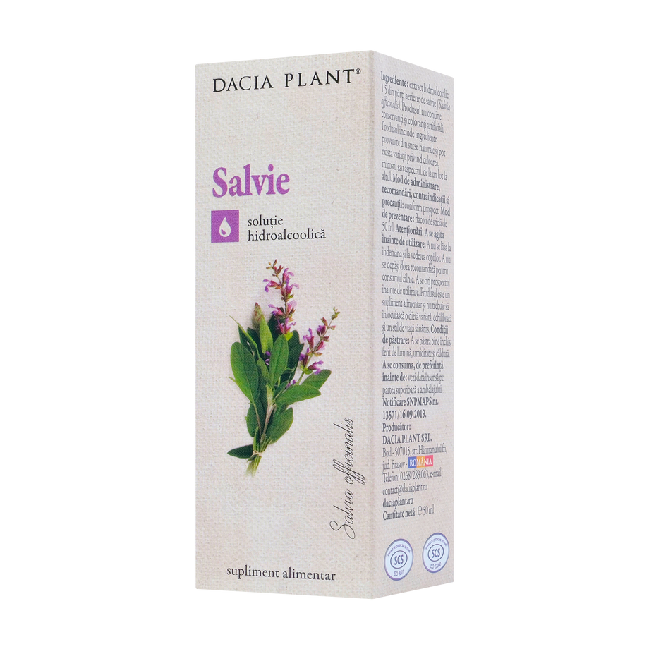 Tinctura salvie 50 ml