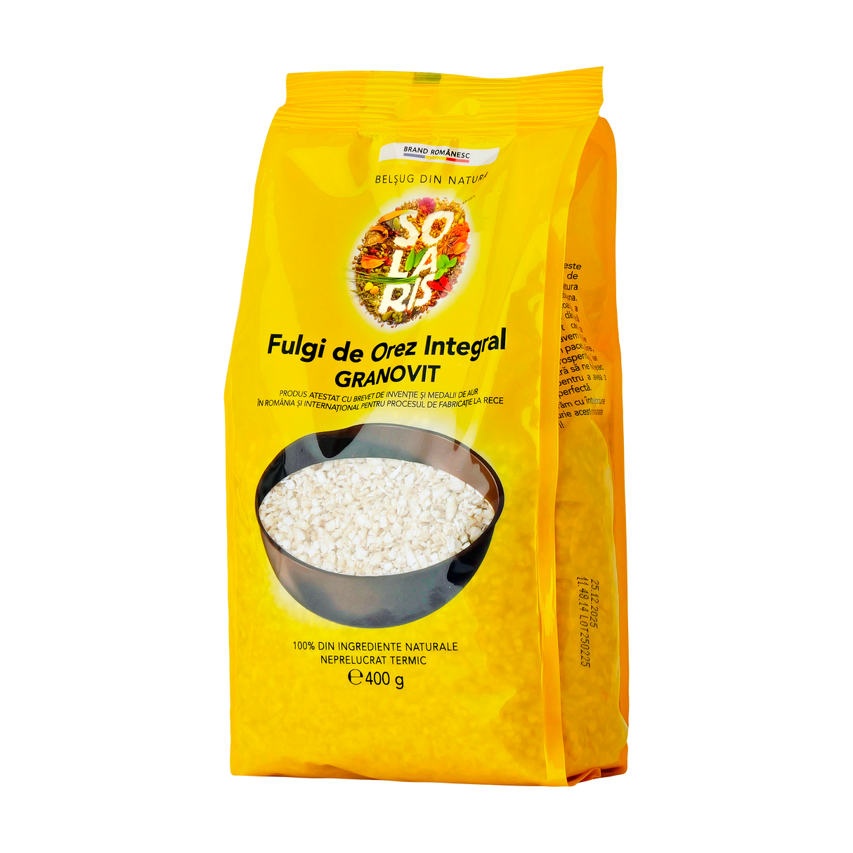 Fulgi de orez integral granovit 400 g