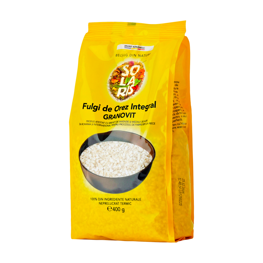 Fulgi de orez integral granovit 400 g