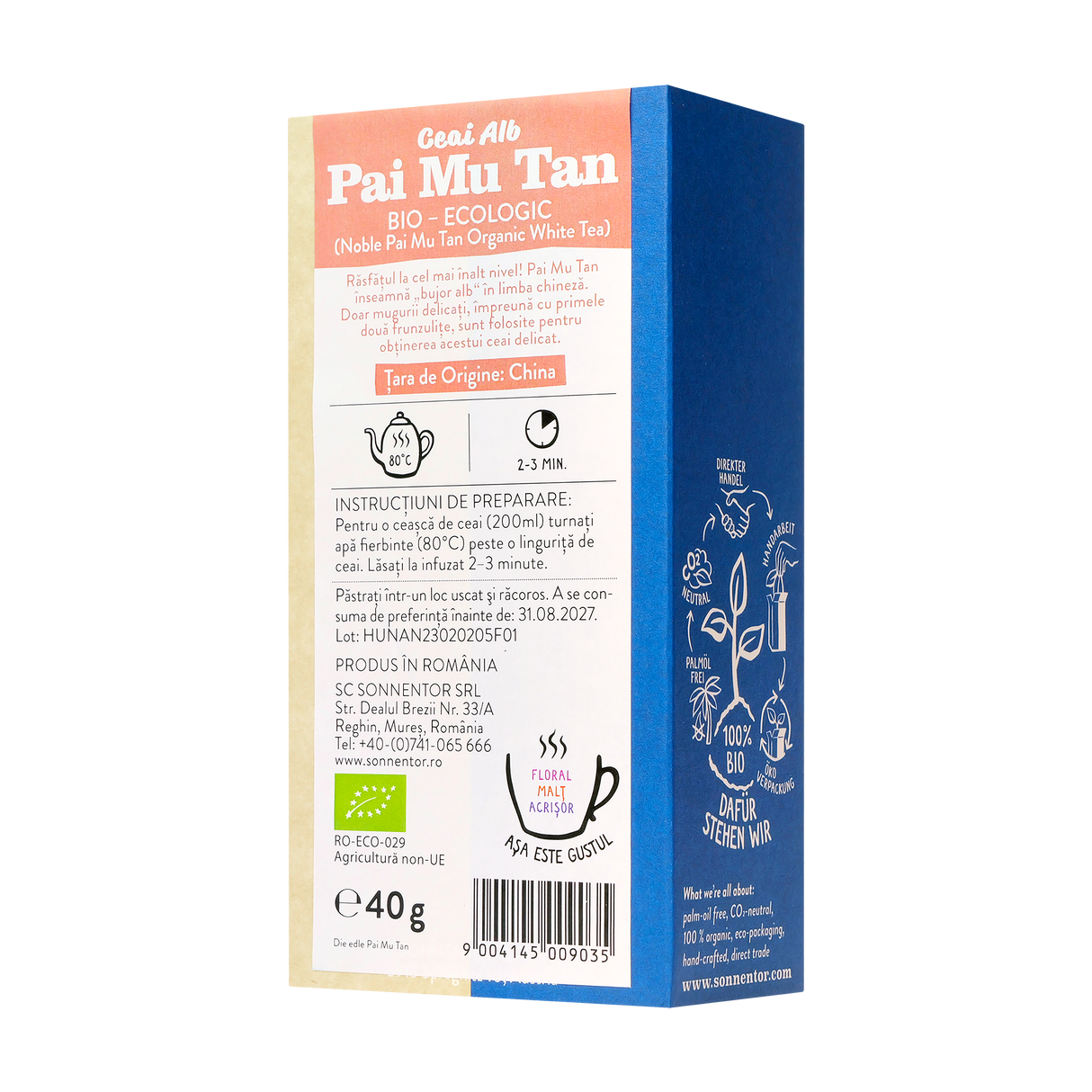 Ceai Alb Pai Mu Tan 40 g
