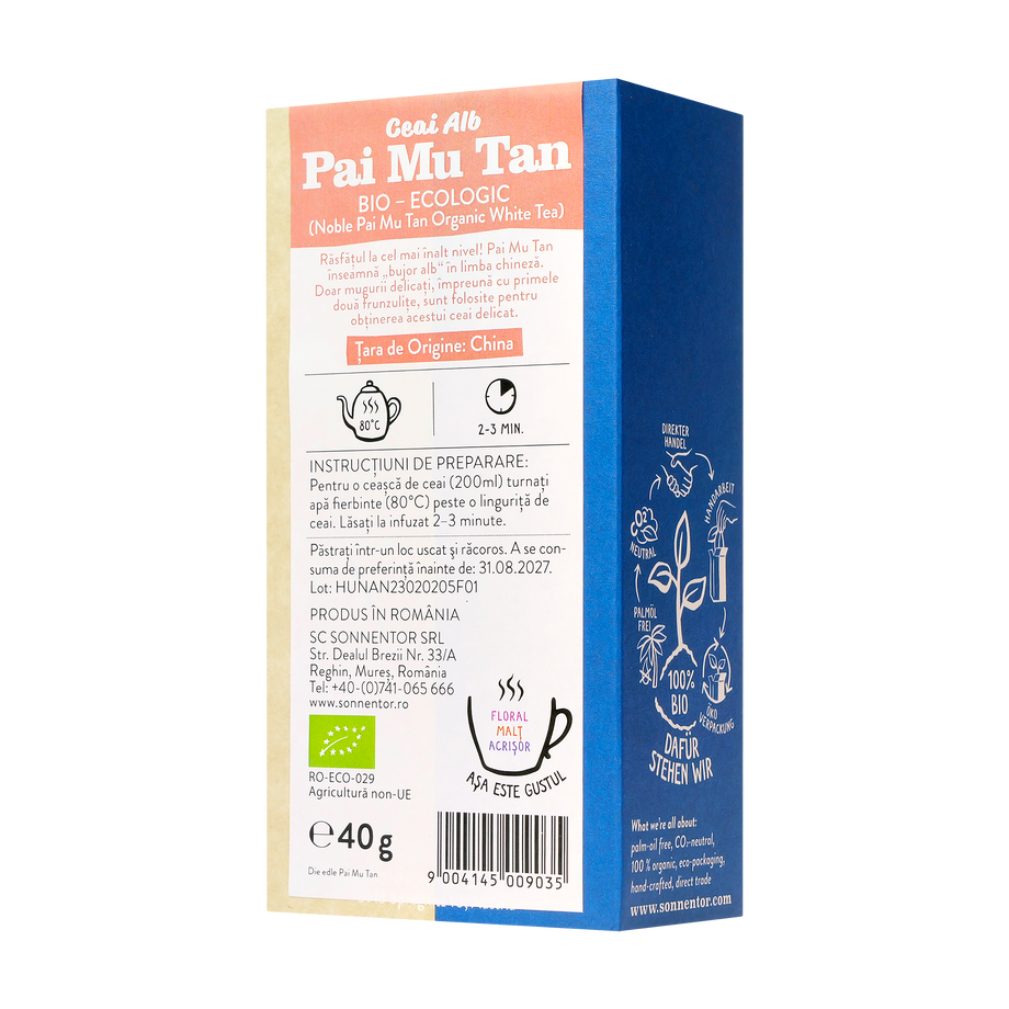 Ceai Alb Pai Mu Tan 40 g