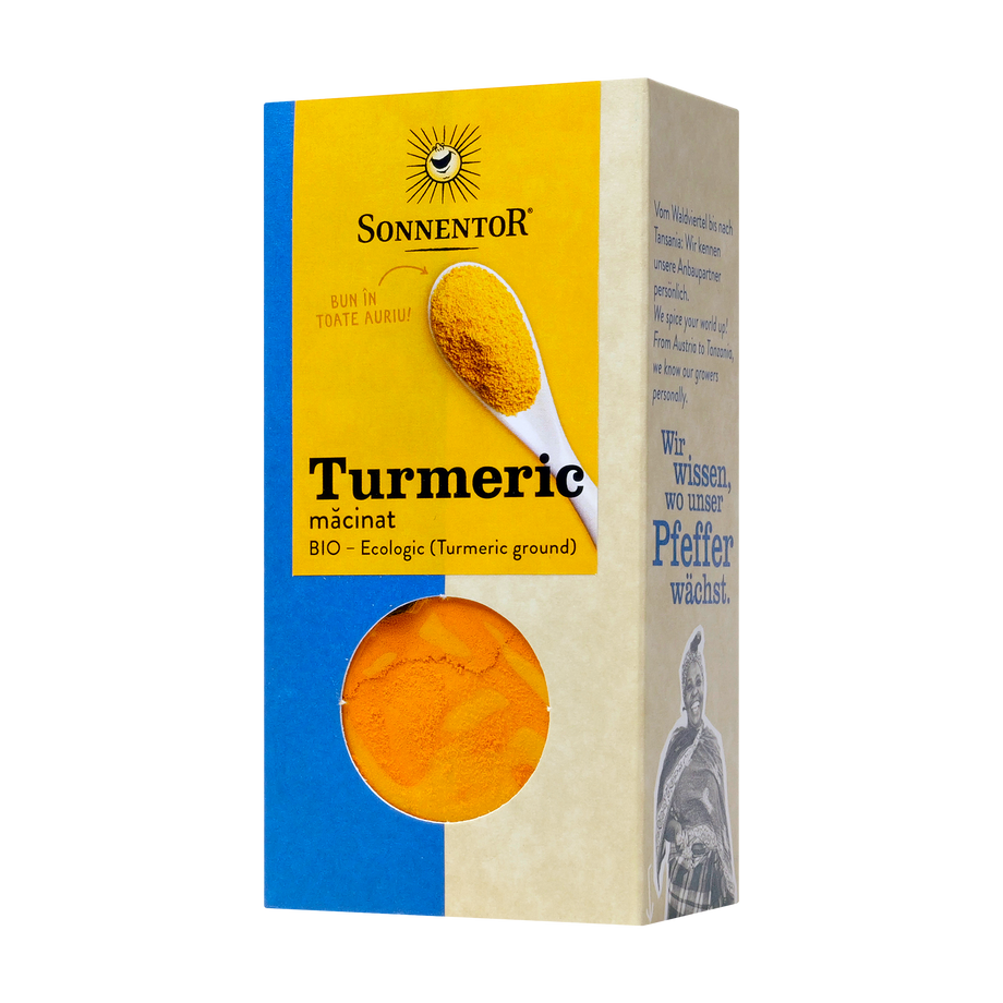 Turmeric macinat 40 g Sonnentor