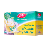 Ceai verde vanilie&lamaie 20 plicuri
