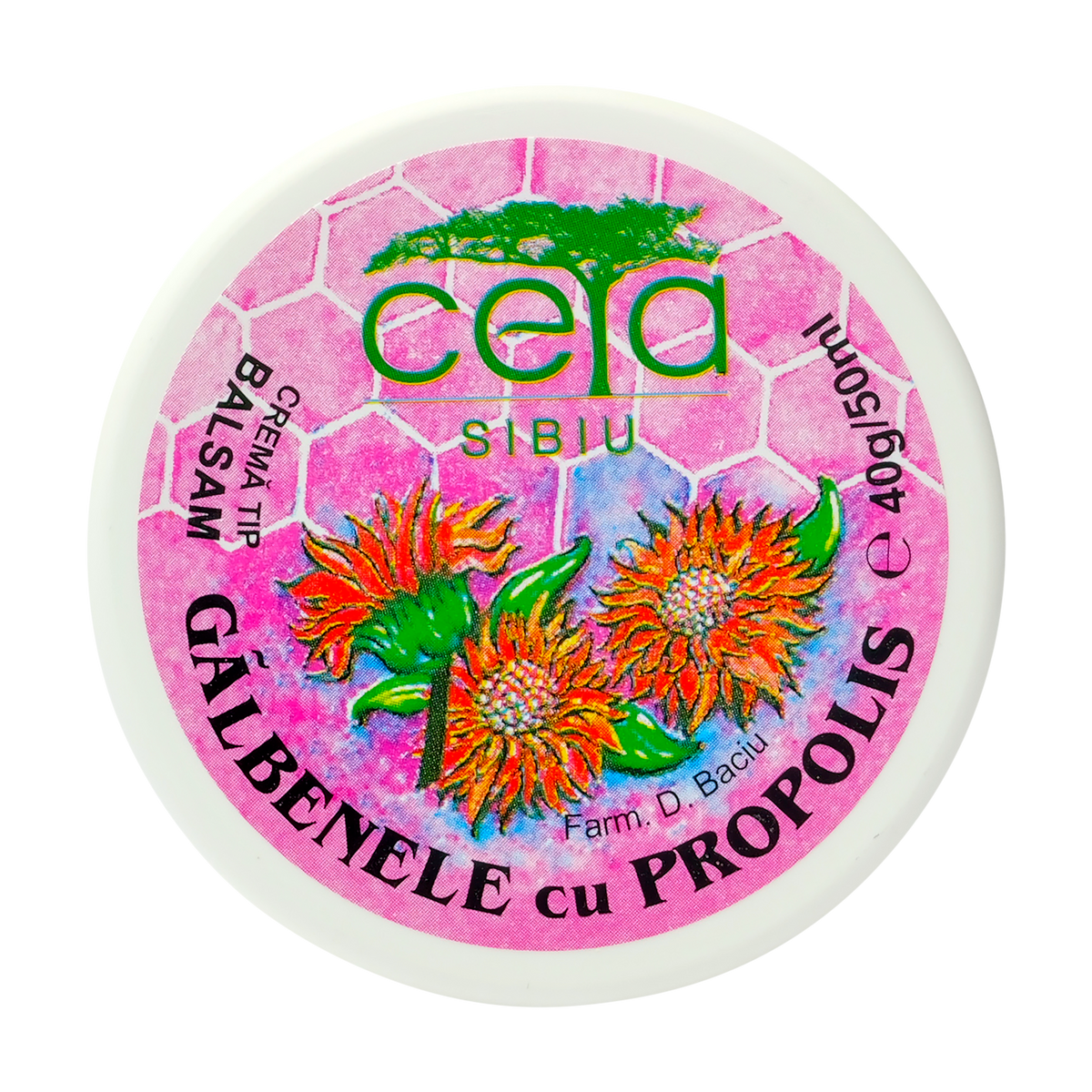 Unguent de galbenele si propolis 40 g