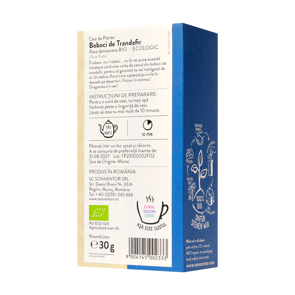 Ceai Boboci de Trandafiri 30 g