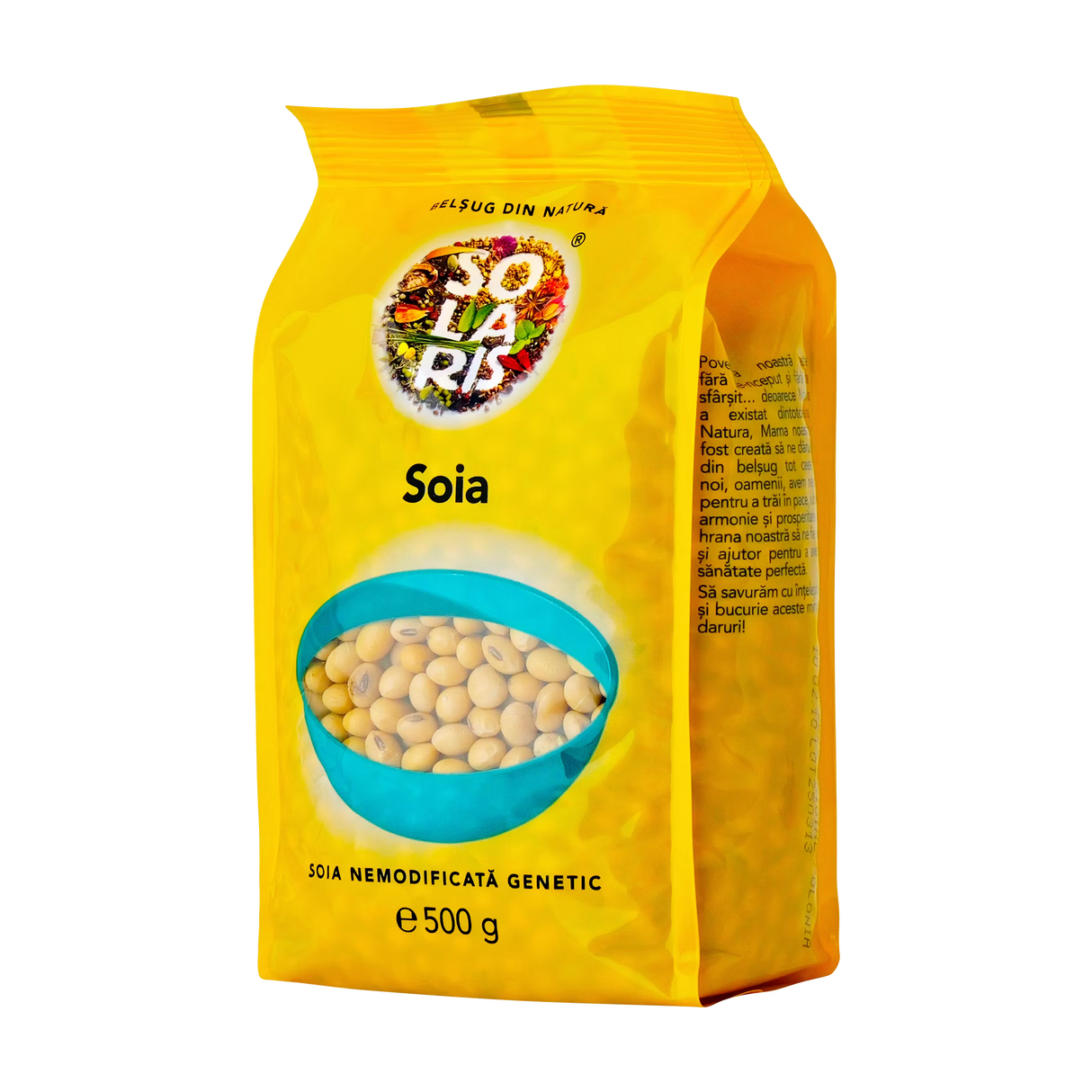 Soia boabe nemodificata genetic 500 g - imagine 2