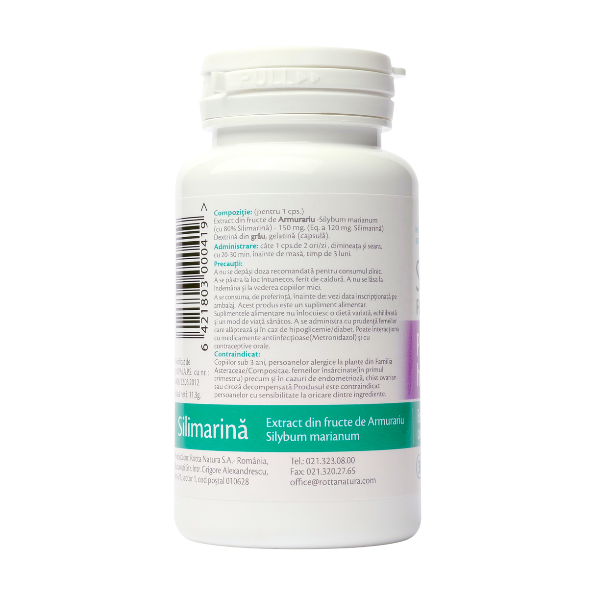 Silimarina forte 30 capsule
