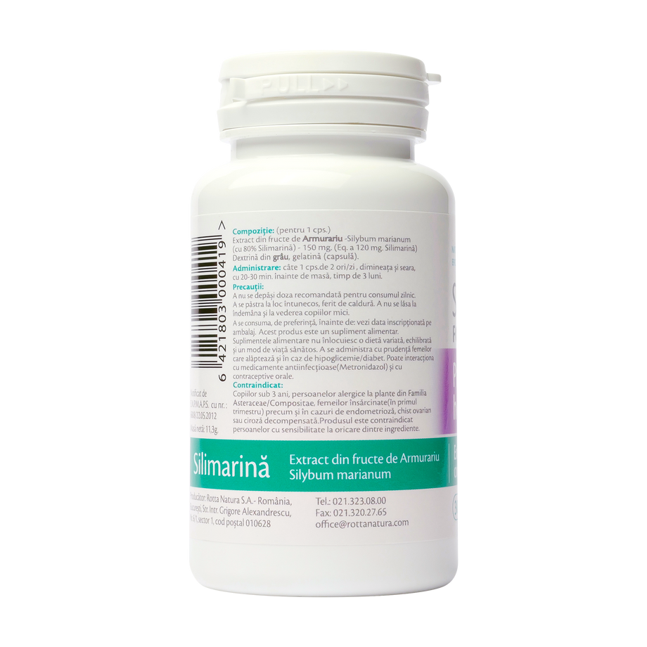 Silimarina forte 30 capsule