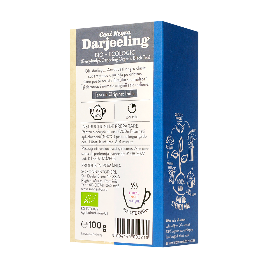 Ceai negru darjeeling 100 g