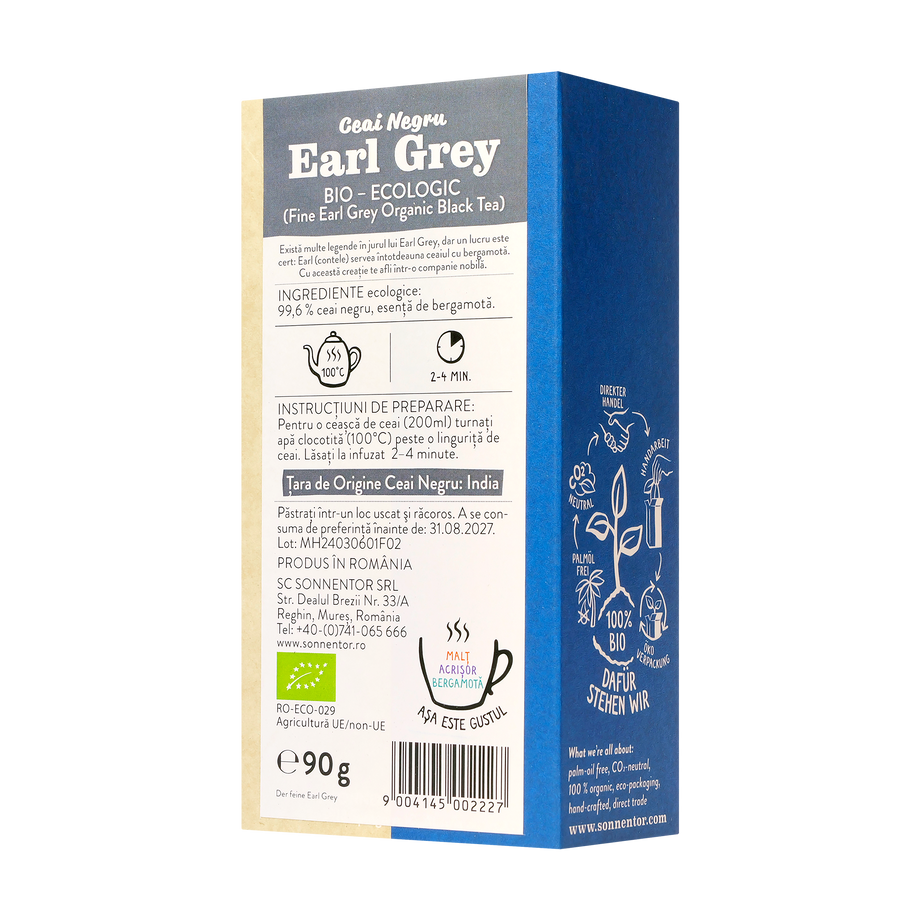 Ceai Negru Earl Grey 90 g