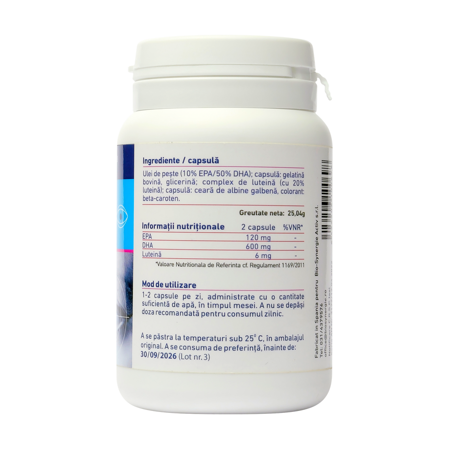 Luteina omega 3 30 capsule