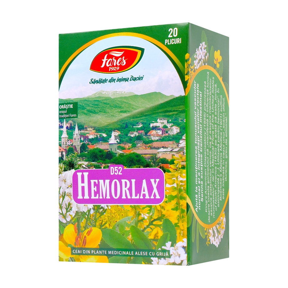 Ceai hemorlax 20 plicuri