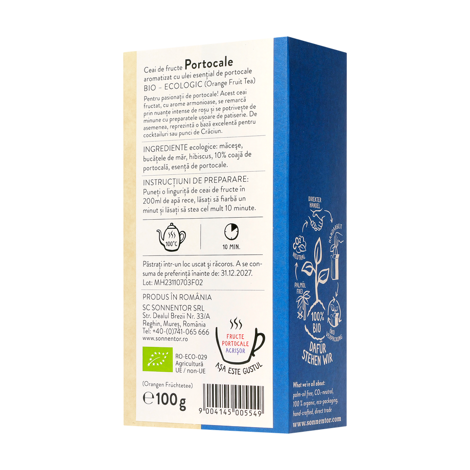 Ceai fructe portocale 100 g