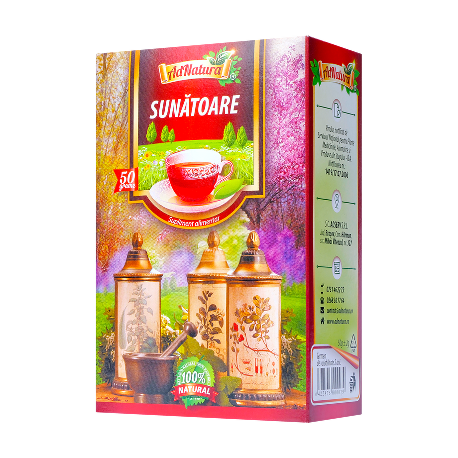 Ceai de Sunatoare 50 g AdNatura