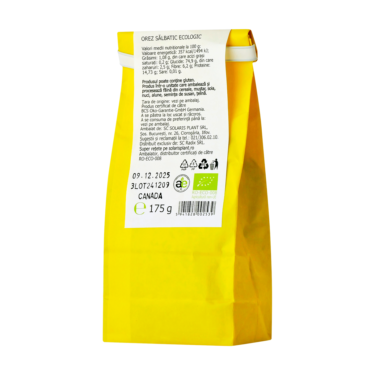 Orez salbatic 175 g