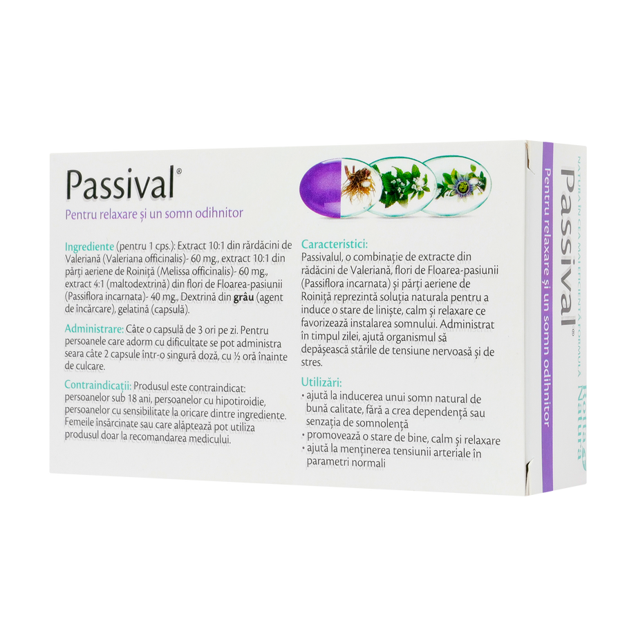 Passival 30 cps Rotta Natura 30 capsule