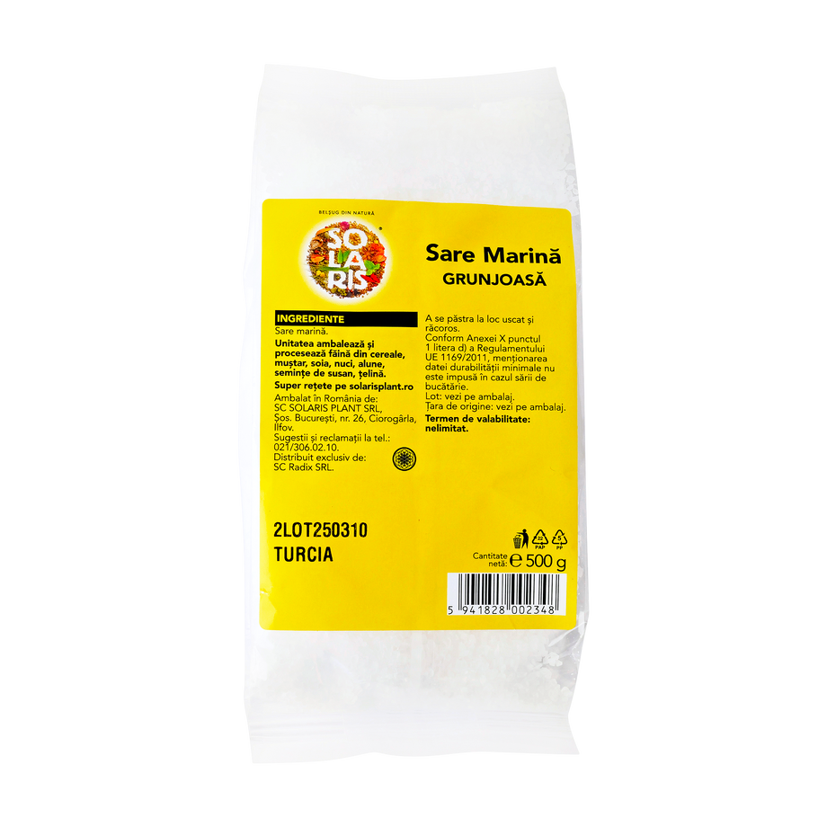 Sare marina grunjoasa 500 g