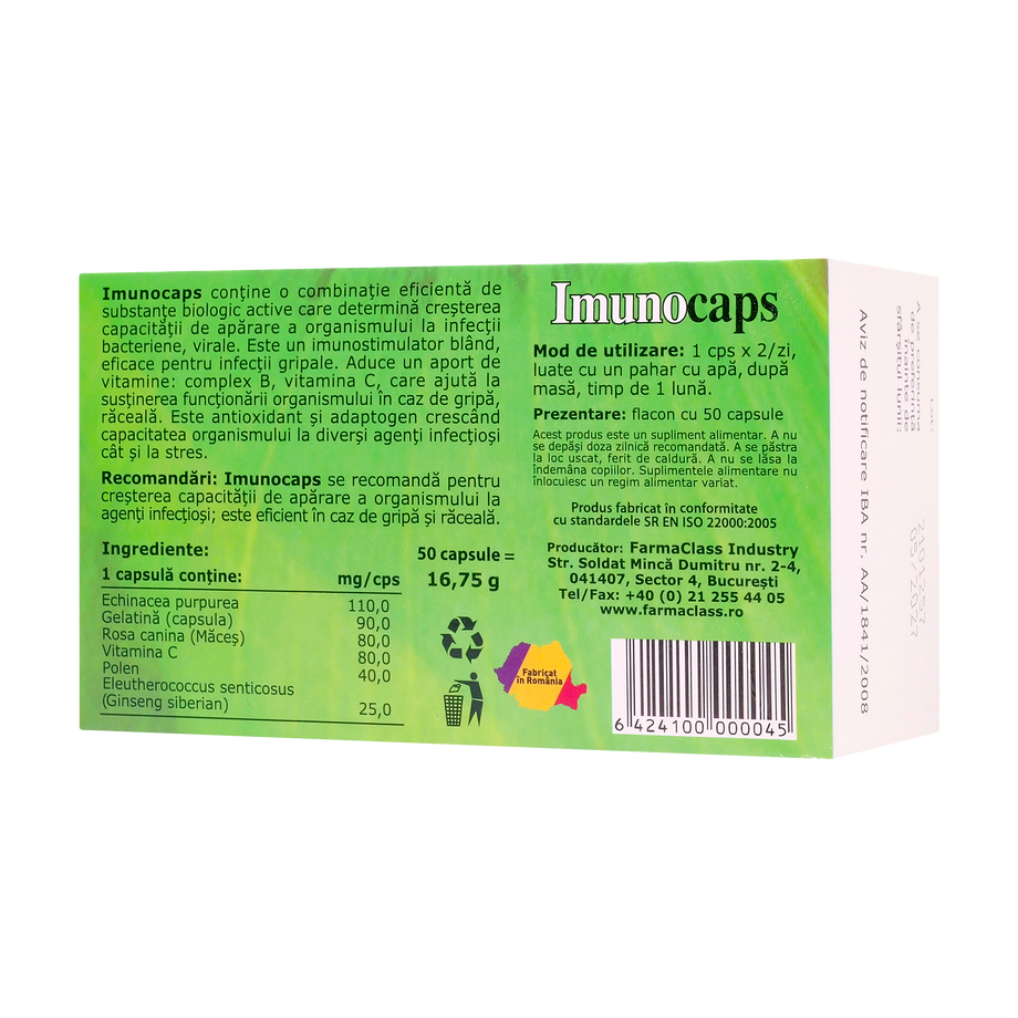 Imunocaps 50 capsule