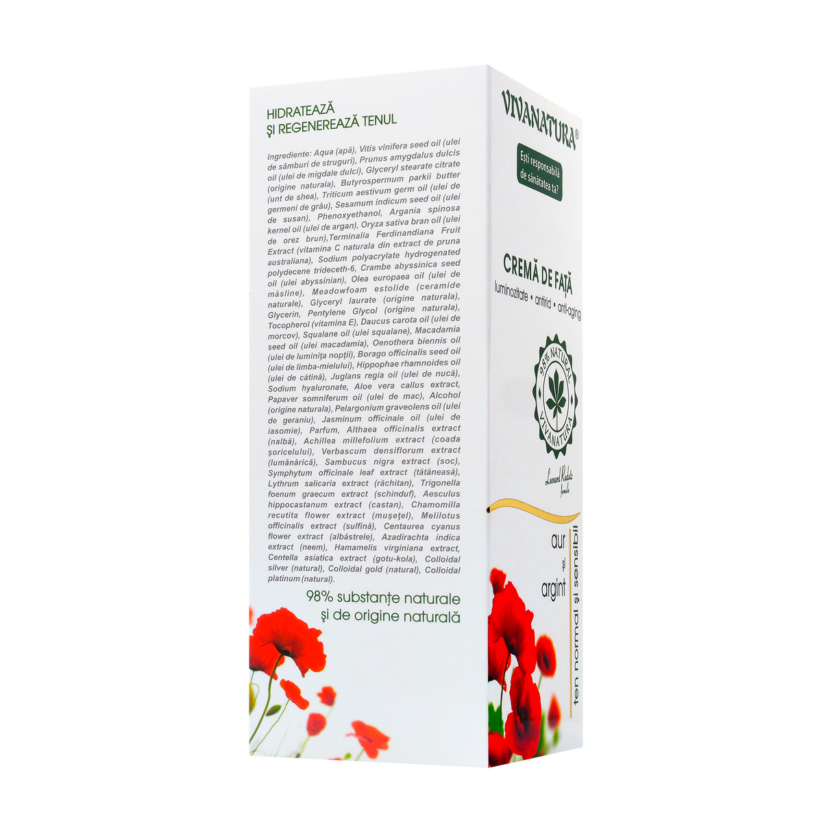 Crema de fata cu argint si aur 75 ml