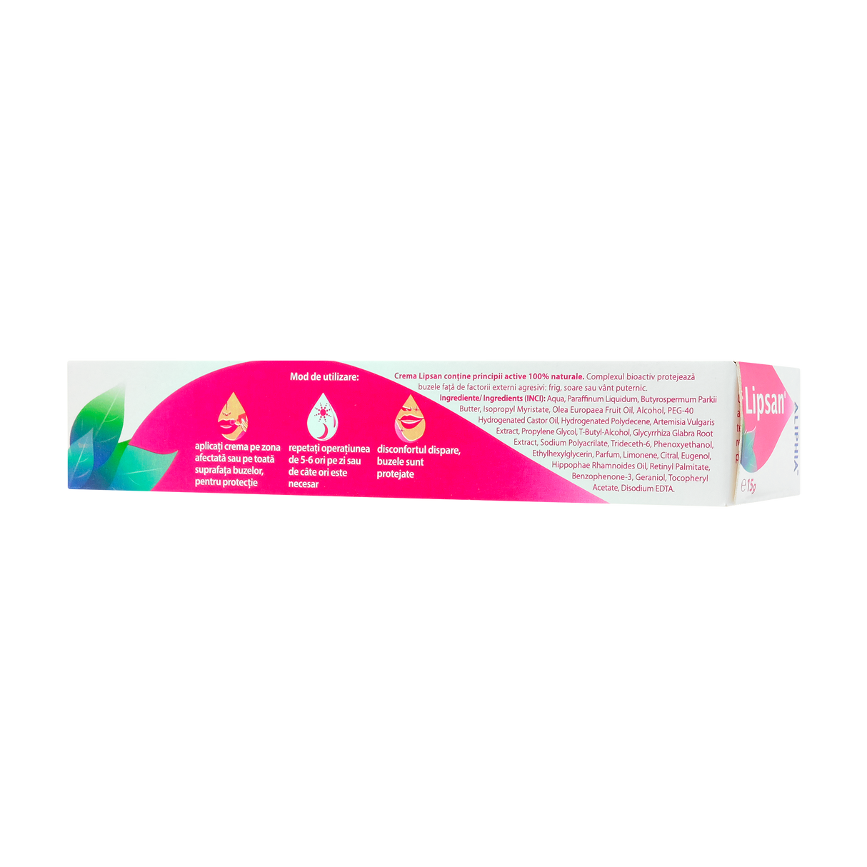 Crema protectoare pentru buze 15 g