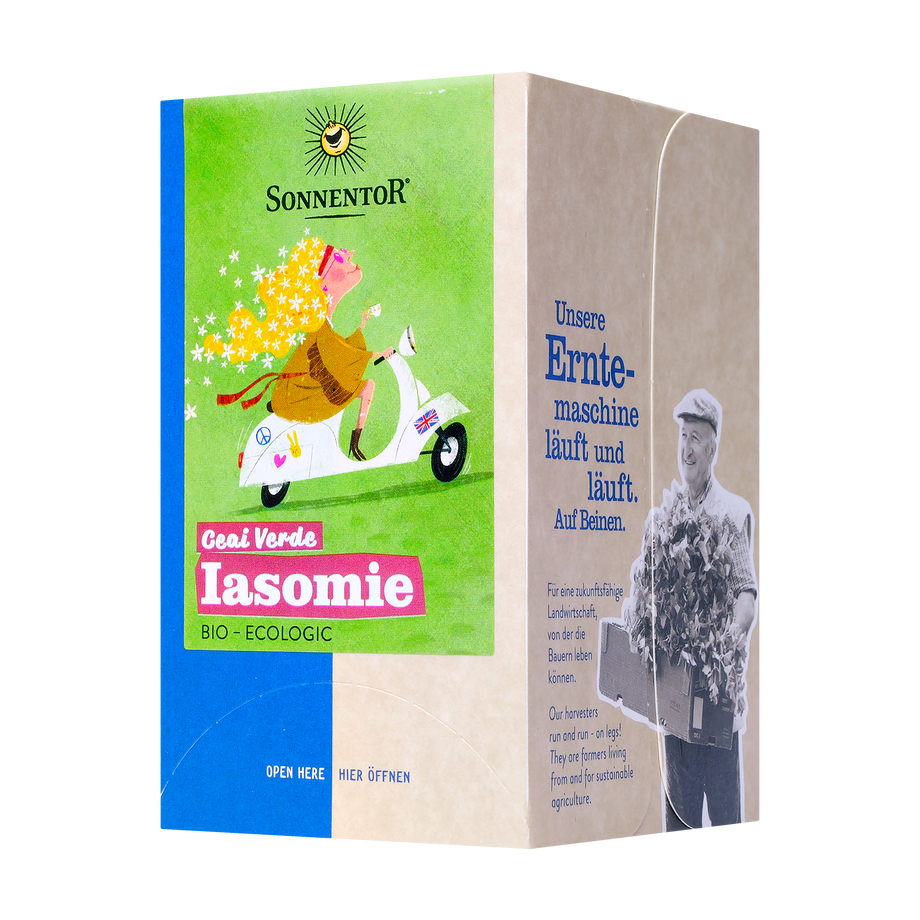 Ceai Verde Iasomie 18 plicuri