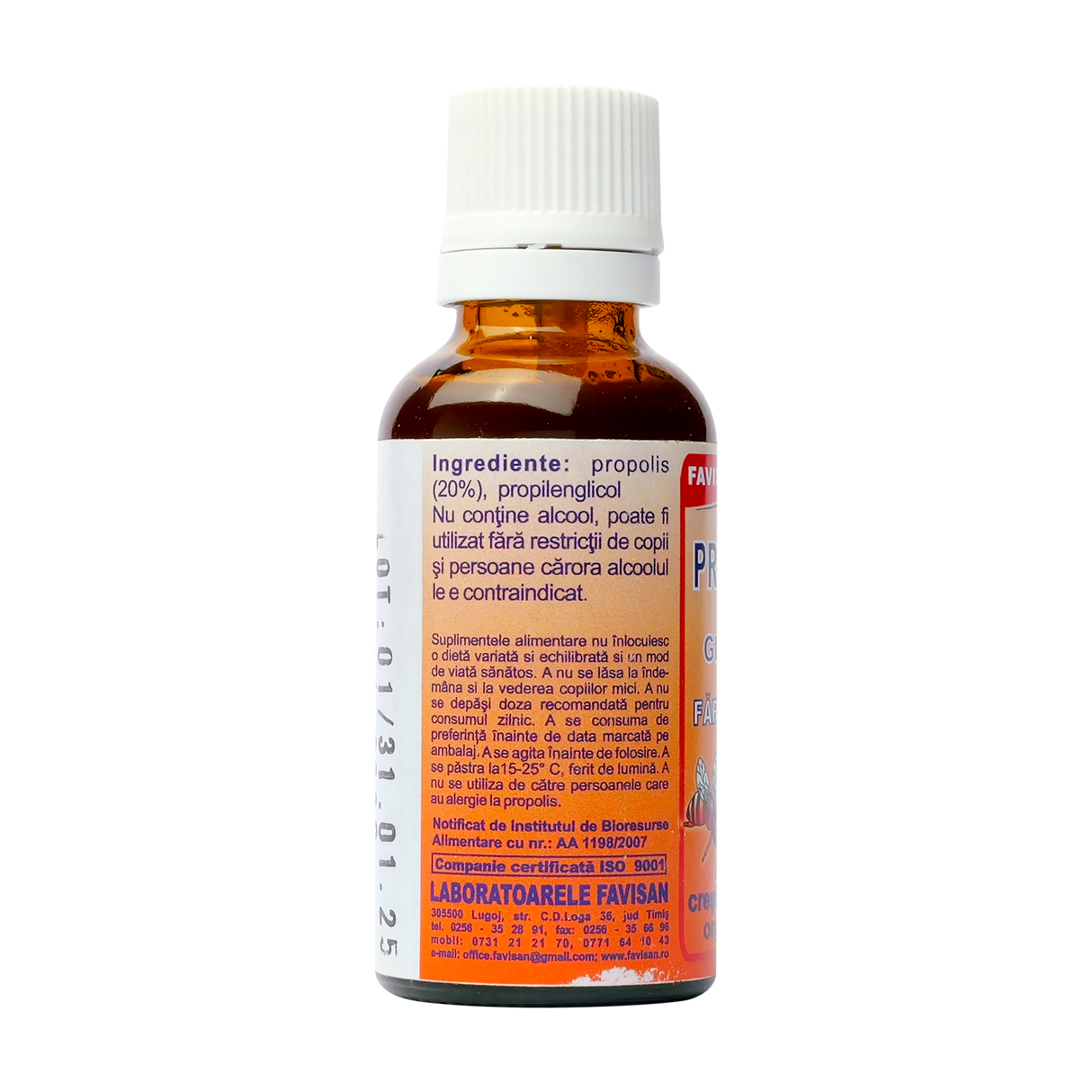 Propolis glicolic fara alcool 30 ml