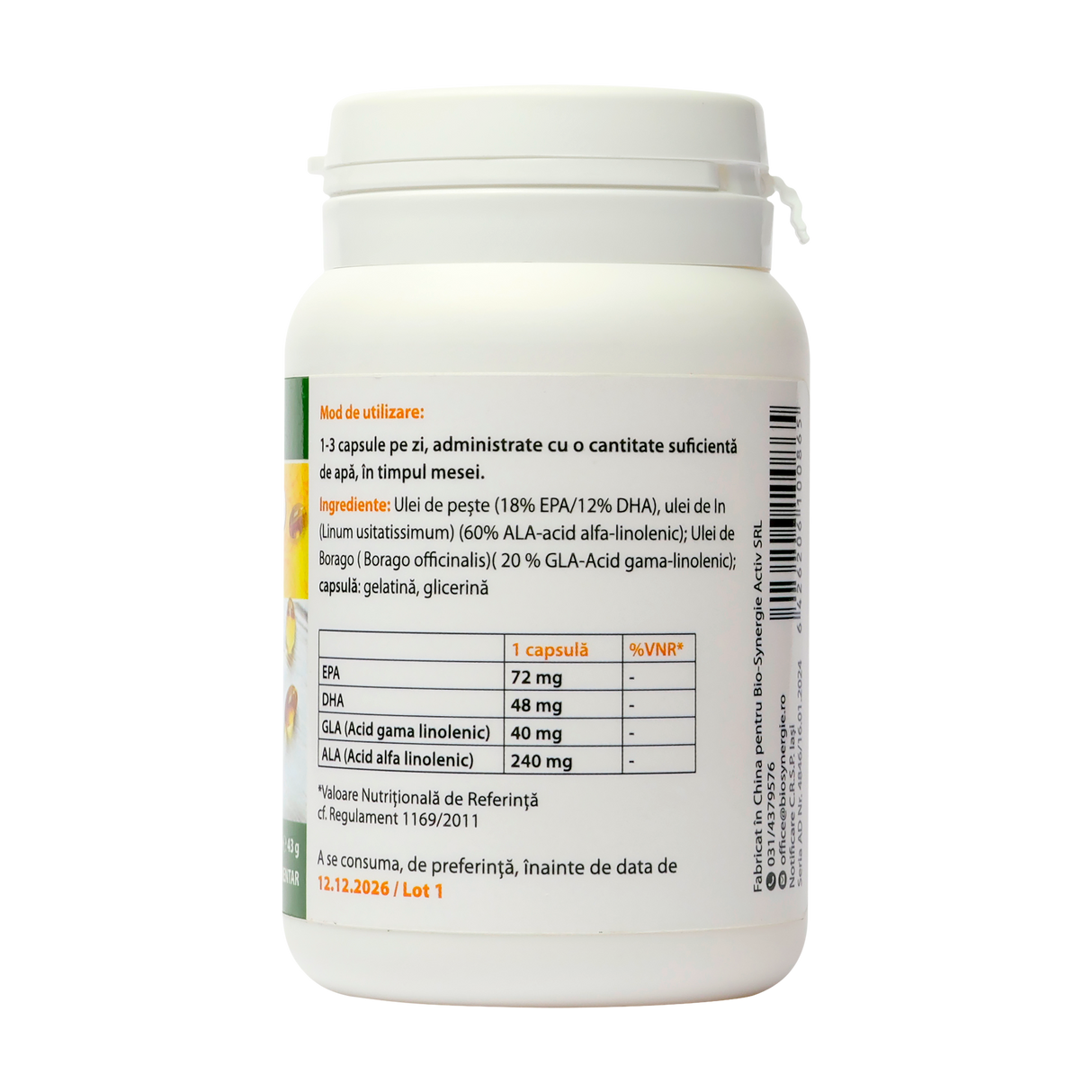 Omega 3*6*9 1000mg 30 capsule