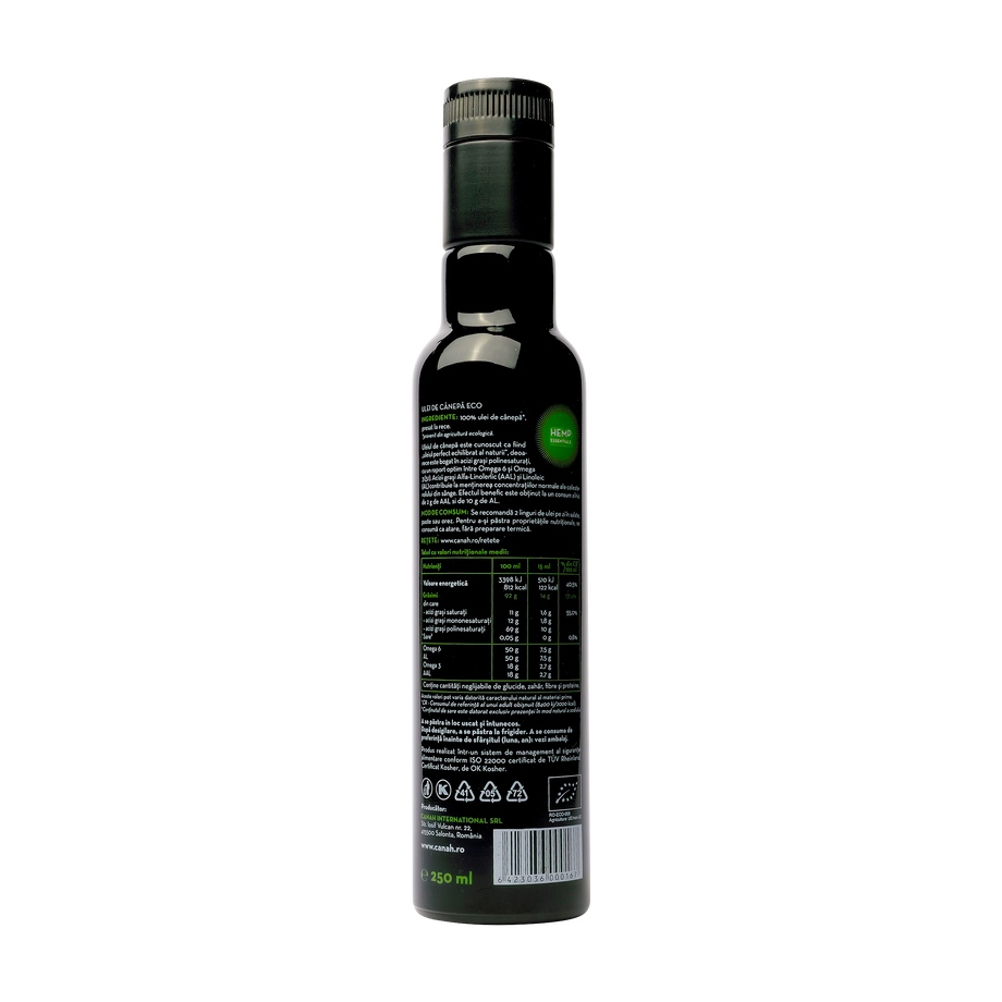 Ulei de canepa 200 ml