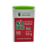 Acid folic 1mg 100 comprimate