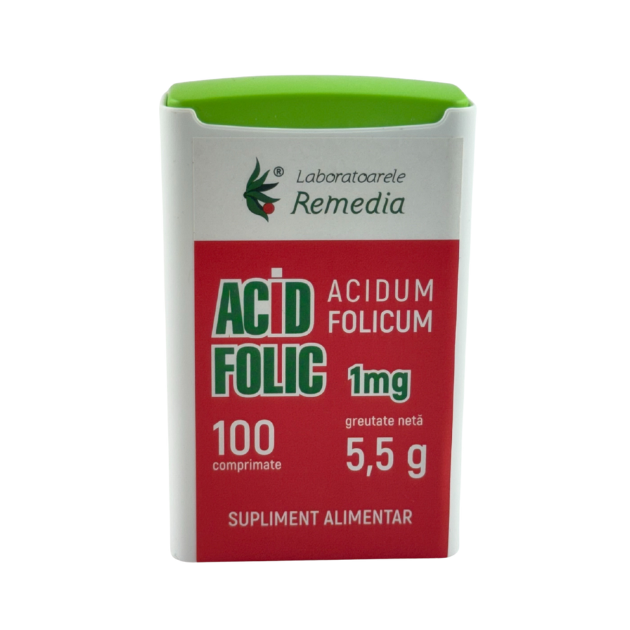 Acid folic 1mg 100 comprimate
