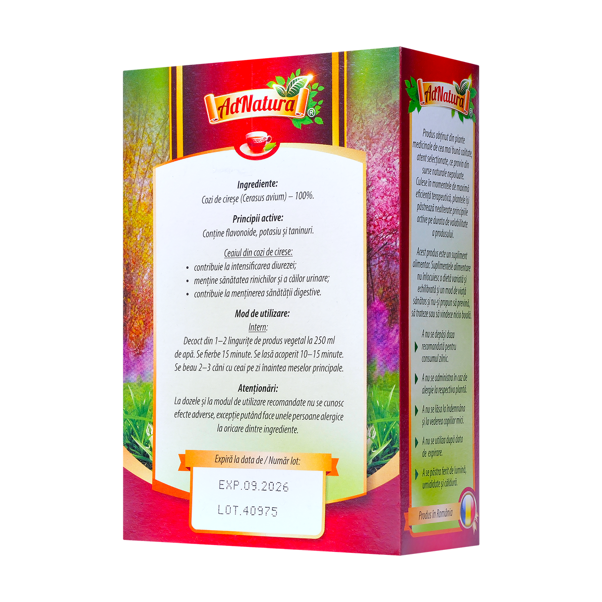 Ceai din Cozi de cirese 50 g