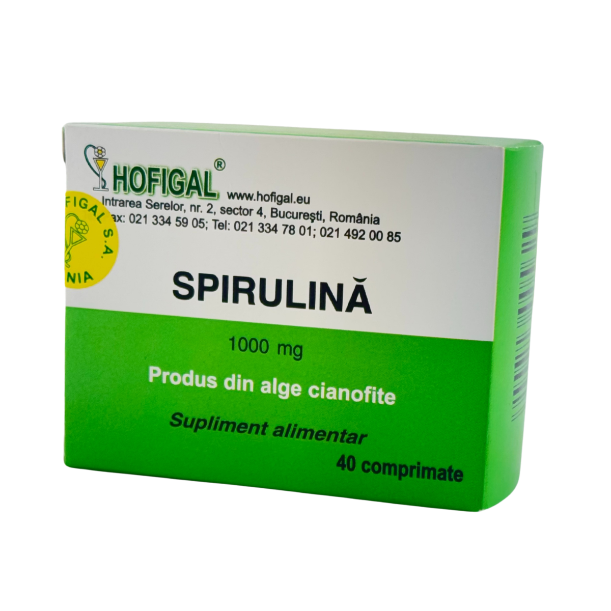 Spirulina 1000mg 40 tablete
