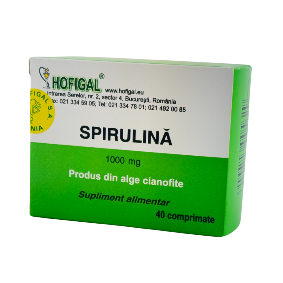 Spirulina 1000mg 40 tablete