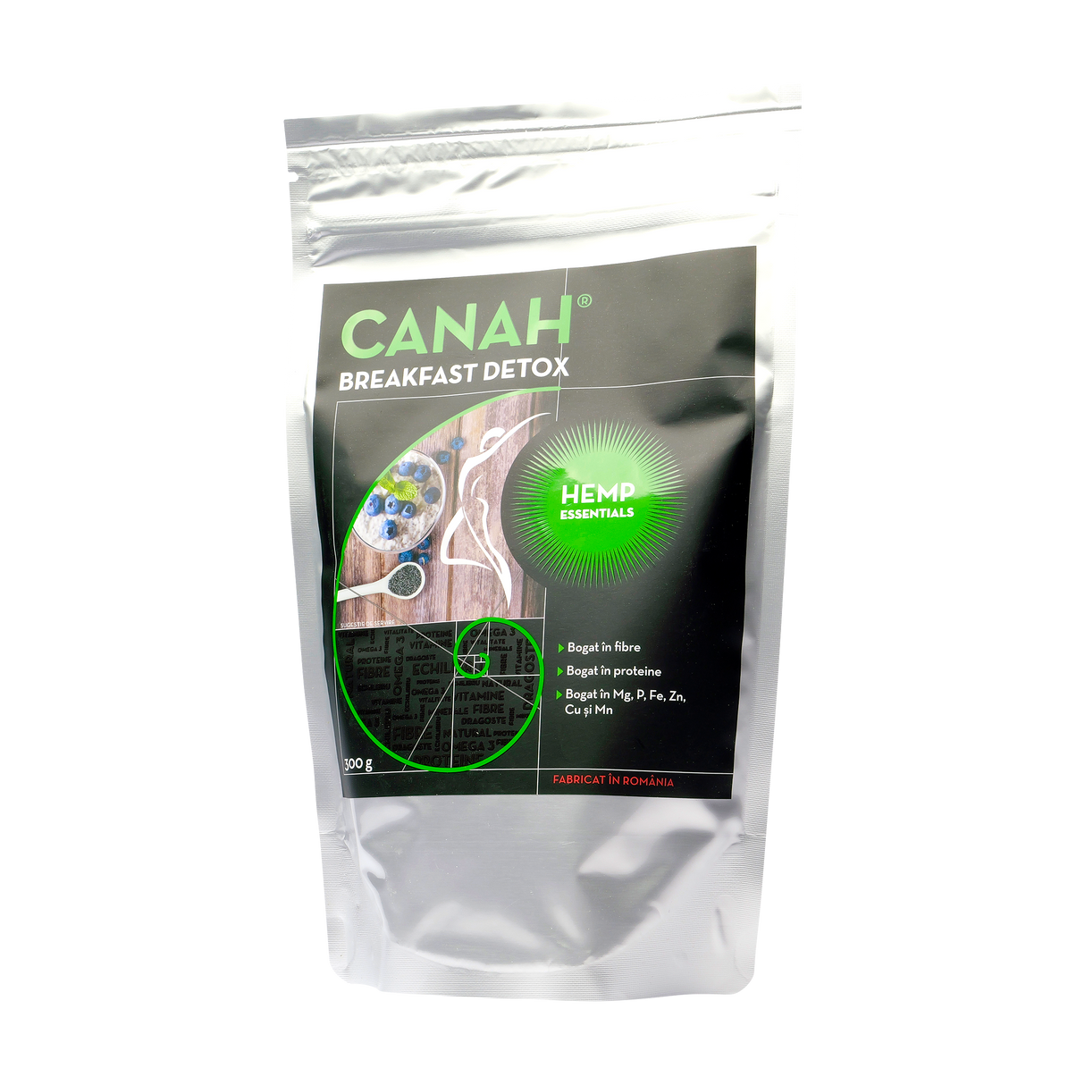 Fibre din Seminte de Canepa - Breakfast Detox
