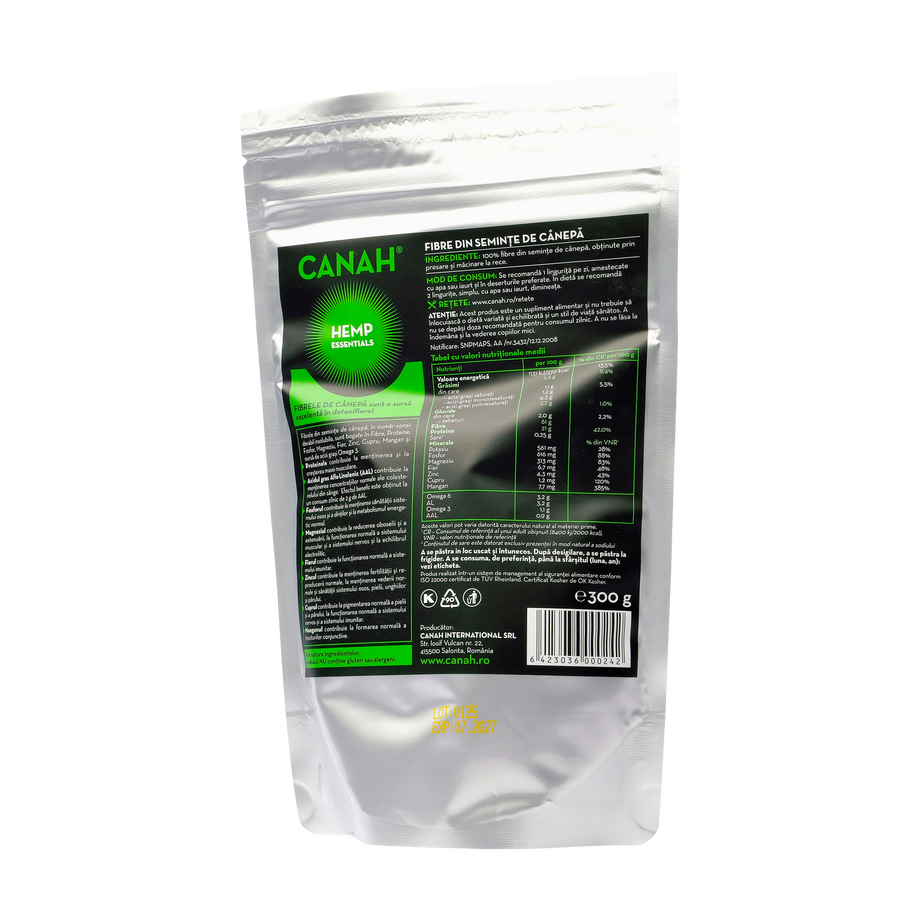 Fibre din Seminte de Canepa - Breakfast Detox