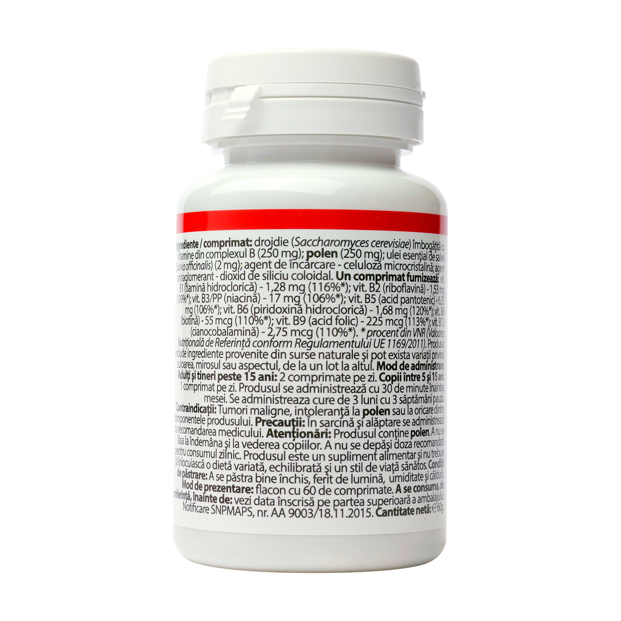 Vitamina B 60 comprimate