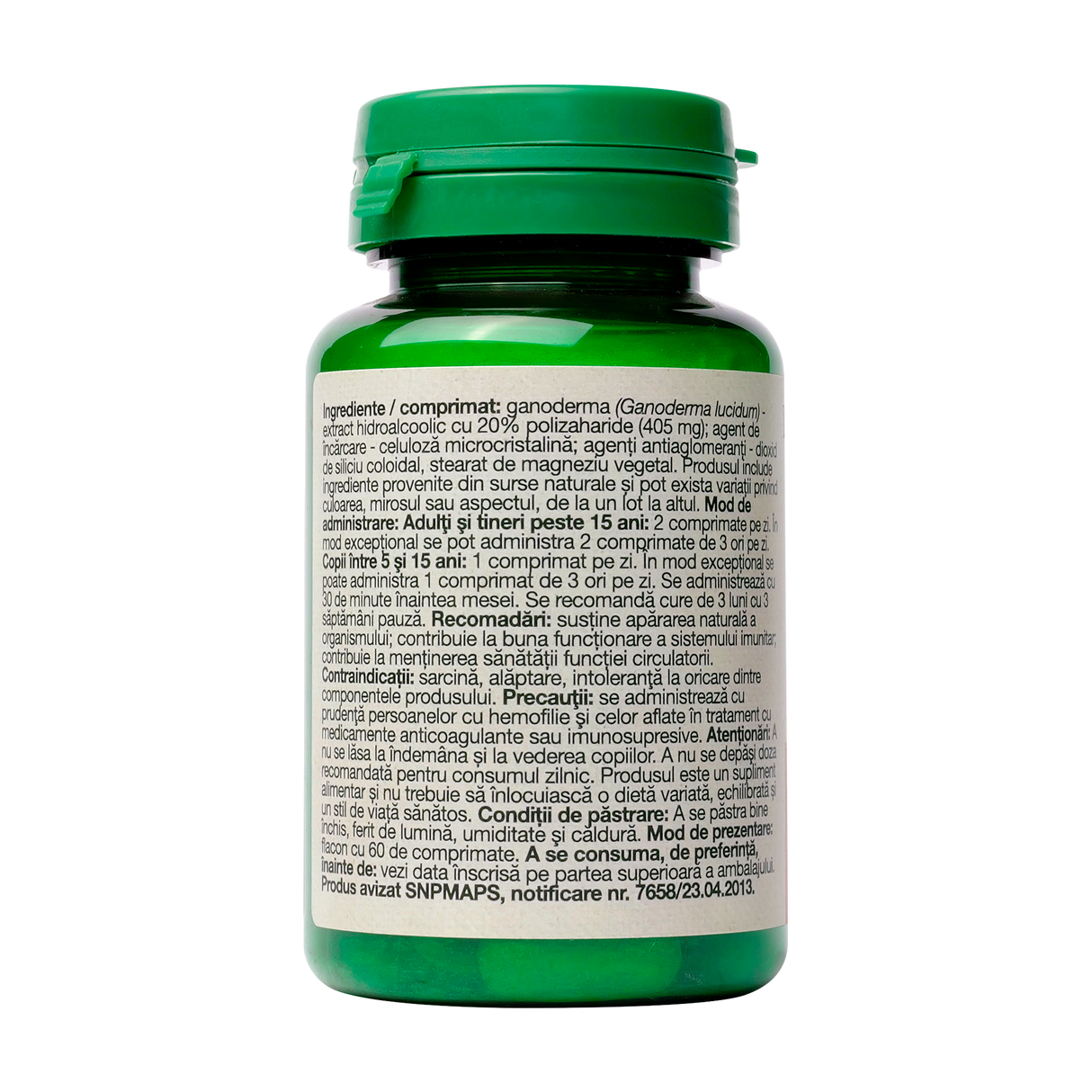 Ganoderma 60 comprimate