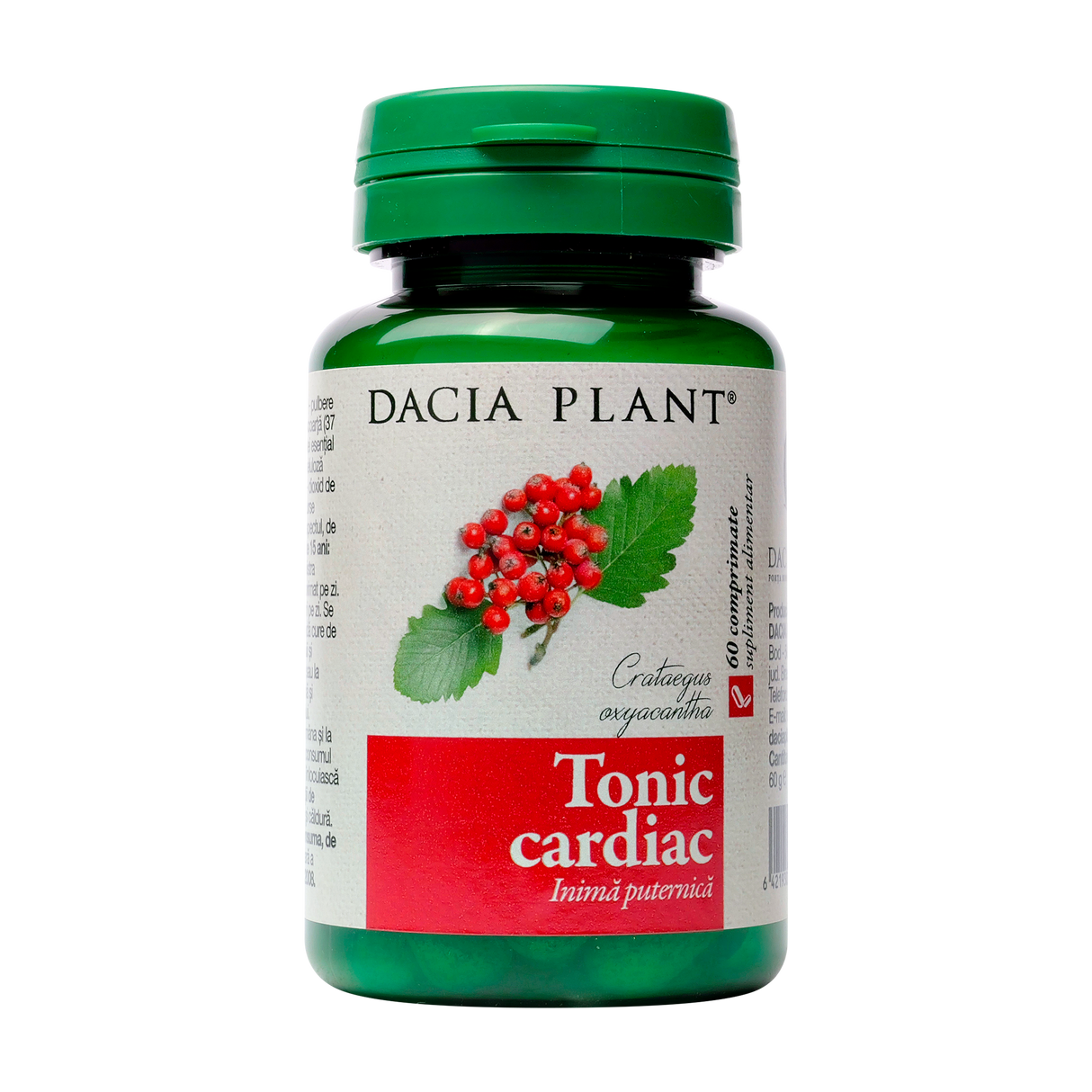 Tonic cardiac 60cpr Dacia Plant 60 comprimate