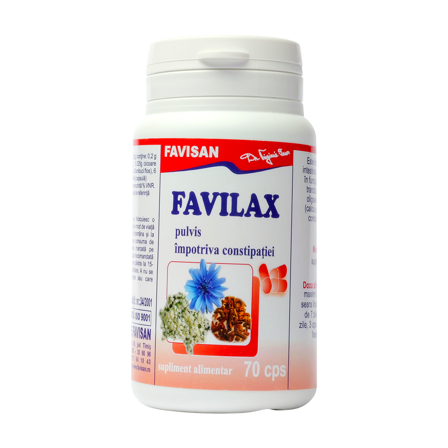 Favilax 70cps Favisan 70 capsule