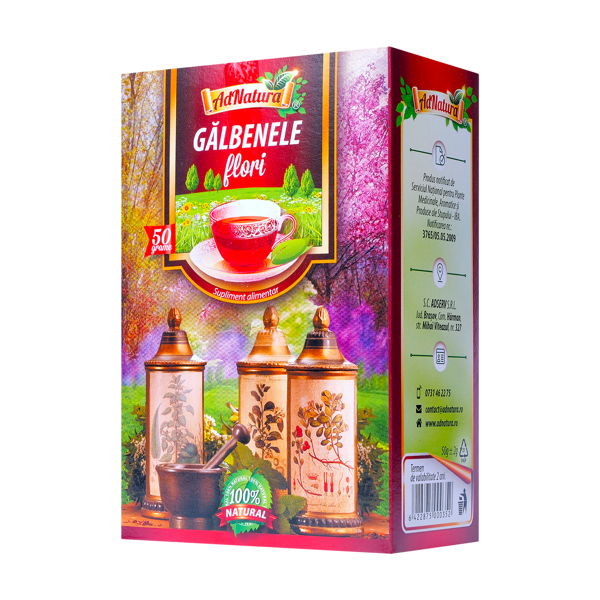 Ceai de Galbenele 50 g